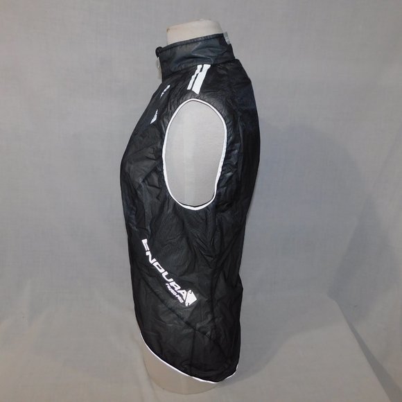 Endura Cycling FS260-Pro Womens L Gray Adrenaline Race Gilet Vest Waterproof - Picture 7 of 12